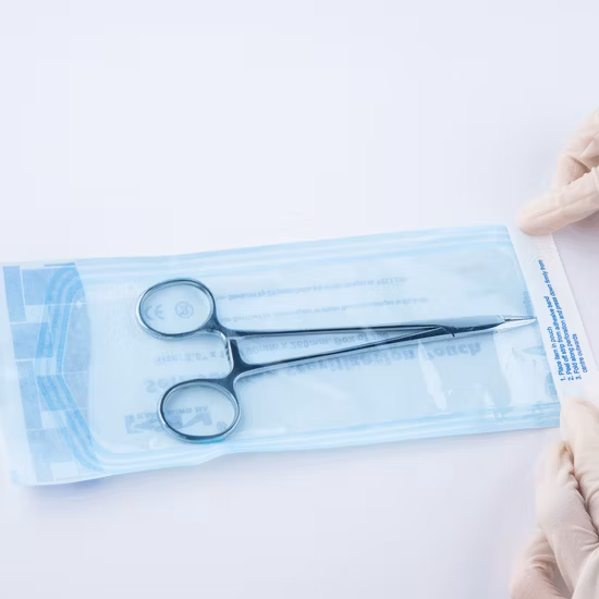 Malotes de empacotamento da esterilização da autovedação do carretel liso da autoclave médica