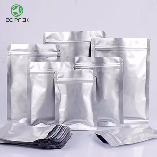Dq Pack Stand up Impressão personalizada porcas Embalagem Bolsa de reforço lateral Bolsa de embalagem com vedação de três lados Saco plástico